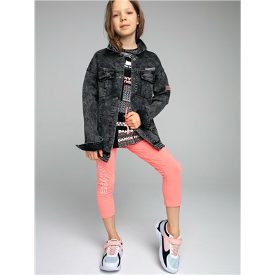Куртка текстильная джинсовая для девочек