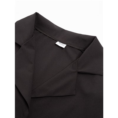 Костюм женский (жакет, брюки) MINAKU: Green trend, размер 48, чёрный