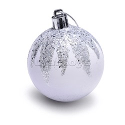 Набор новогодних украшений "Зимняя сказка" (6шт х 6см)