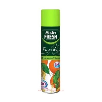 MASTER FRESH Освежитель воздуха Цитрусовый фреш 300 мл