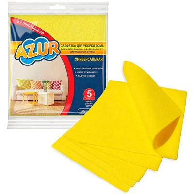 Салфетка д/дома AZUR 5шт 30*35 2015