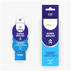 Мужской возбуждающий гель Super Macho - 8 гр.