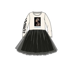 Платье трикотажное для девочек