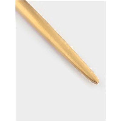 Нож столовый Magistro «Фолк», длина 22 см, нержавеющая сталь, золотистый