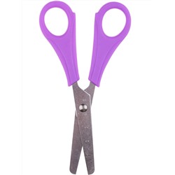 Ножницы детские 13 см. ЧЕРНЫЙ КОТИК (НЖ-1095) пластиковые кольца, в блистере