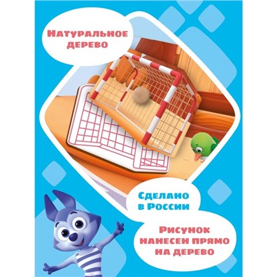 Рамки - вкладыши «Цветняшки. Спортивная тренировка Лисёнка Айяяй», 7 деталей