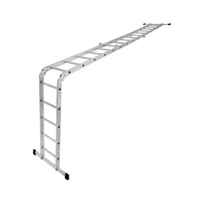 Лестница-трансформер ТУНДРА, алюминиевая, 4×5 ступени