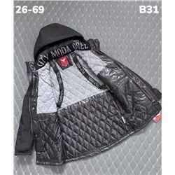 Куртка B31 чёрный