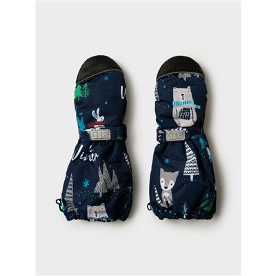 Варежки текстильные для мальчиков