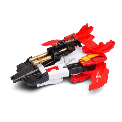 Робот трансформирующийся в служебное авто, в коробке