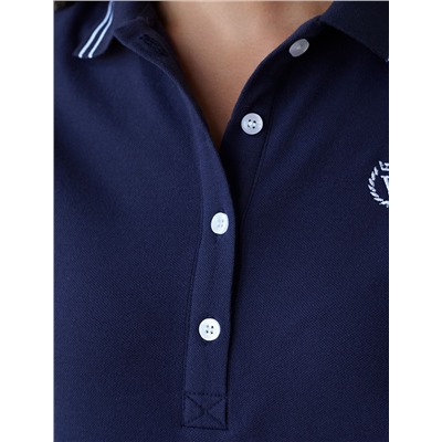 Платье-поло трикотажное