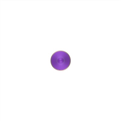 Фиолетовый вибромассажер Nipple Vibrator - 14,5 см.