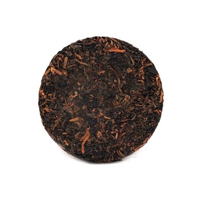 Чай чёрный китайский выдержанный «Шу Пуэр. Bulang Shan», Юньнань, 2020 г, блин, 100 г
