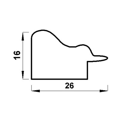 Фоторамка для фото 20×30 см «МИРАМ», пластик, зелёный, (пластиковый экран)