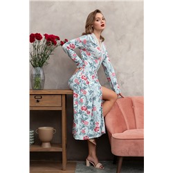 Халат ночной женский Mia Cara SS23WJ330 Blueberry Night