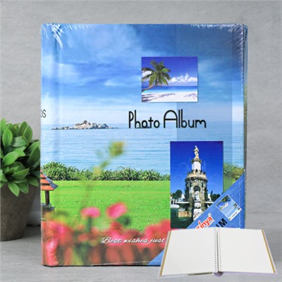 Фотоальбом магнитный 20 листов Море / 2024 /уп 40/микс 4 вида