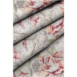 Скатерть-дорожка рогожка 50х145 "Mia Cara" рис 14056-1 Душистый пион