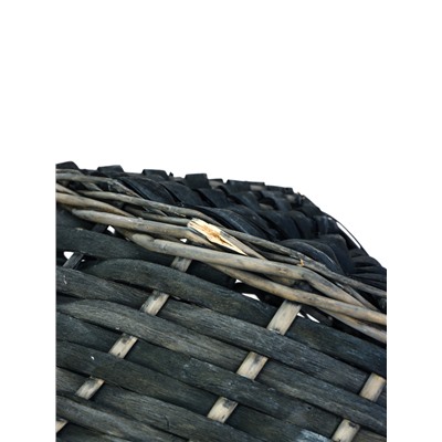 УЦЕНКА Набор корзин плетеных, 36 x 36 x 14 x 37см/30 x 30 x 12.5 x 32см/25x25x11x28см, ива