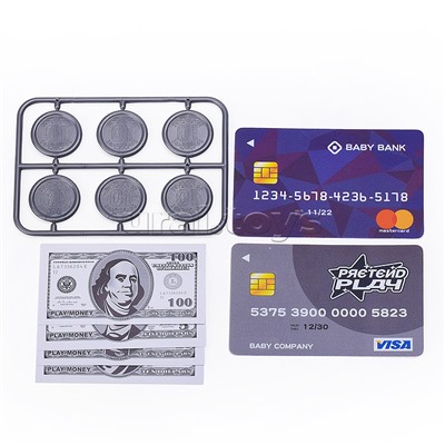 Игровой набор "Кассовый аппарат" в коробке