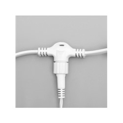 Гирлянда «Занавес» 2×6 м, IP44, УМС, белая нить, 1440 LED, свечение синее, 220 В