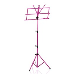 Пюпитр h=155 см, подставка для нот 50×28 см, фуксия