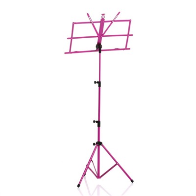 Пюпитр h=155 см, подставка для нот 50×28 см, фуксия