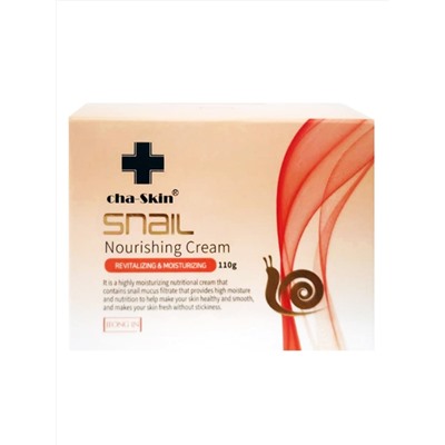 Cha-skin Крем для лица питательный с экстрактом слизи улитки / Snail Nourishing Cream, 110 г