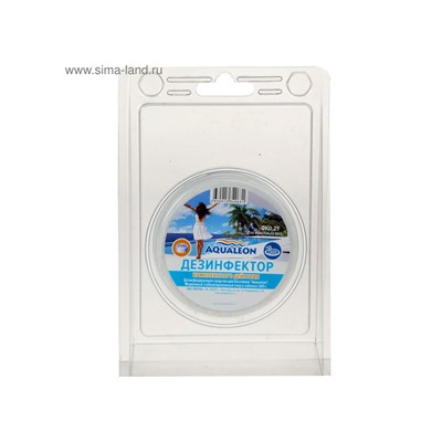 Медленный стабилизированный хлор Aqualeon, комплексный, 200 г, 1 шт.