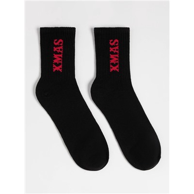 Набор подарочный новогодний термос и носки KAFTAN Xmas, размер 41-44 (27-29 см)