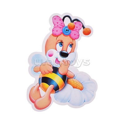 Украшение на скотче 263х318мм "До свидания, Детский Сад"