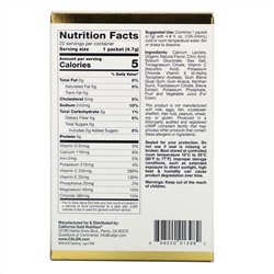 California Gold Nutrition, HydrationUP, смесь для приготовления электролитического напитка, виноград, 20 пакетиков, 4,7 г (0,17 унции) в каждом
