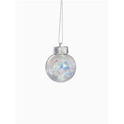 Ёлочные игрушки «Калейдоскоп» волна, шары новогодние, d=6 см, набор 12 шт., МИКС