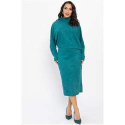 Платье Северина (зеленое море) П14571-12М