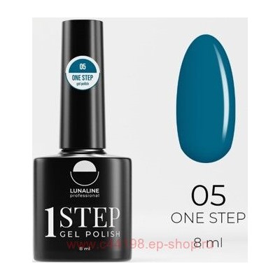 LunaLine Гель-лак One Step однофазный т.05 циан 8мл