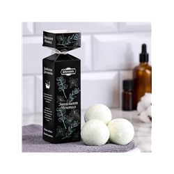 Бомбочки для ванны "Spa&Beauty" аромат эвкалипт- ментол