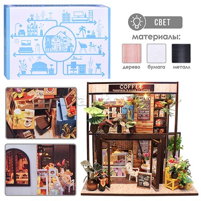 Конструктор "Кафе 3D" в коробке