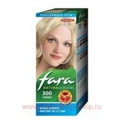 РК Fara Natural Colors Краска для волос тон 300 блондор