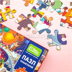 Пазл 100 "Ночь в музее. Планетарий"