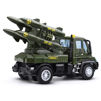Машина "Военная. Ракетная установка" р/у, в коробке