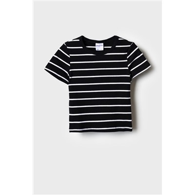 Фуфайка трикотажная для девочек (футболка) PLAYTODAY, 1240215