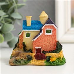 Фигурка для флорариума полистоун «Загородный коттедж», 8×6×7.5 см, МИКС