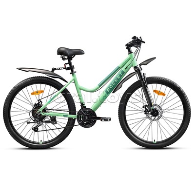 Велосипед 26" Rocket lady Alloy 26, цвет светло-зеленый, размер 17"