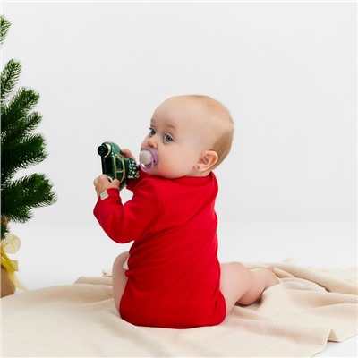 Боди детское «Крошка Я» Santa baby, рост 62-68 см