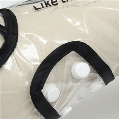 Дождевик для собак, размер XS, ДС 18, ОГ 25-30, ОШ 25 см, чёрный