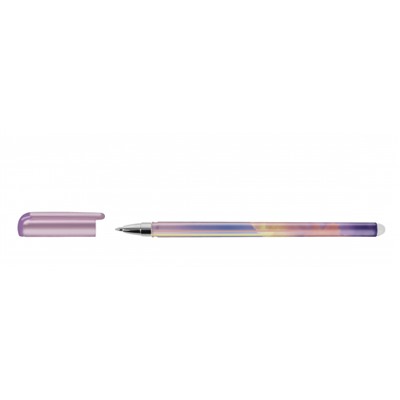 Ручка гелевая "Пиши-стирай" синяя 0.5 мм "Slim Soft. HANGING CLOUDS" LXEPSS-HC1 LOREX