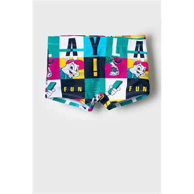 Плавки-шорты трикотажные для мальчиков, короткие PLAYTODAY, 1239693