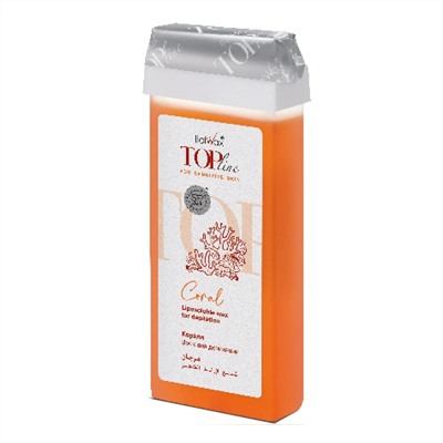 ItalWax Гибридный тёплый воск для депиляции в картридже / Top Line, Коралл, 100 мл 577