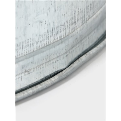 УЦЕНКА Бак для белья 32 л, оцинкованный, без решетки