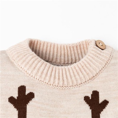 Костюм детский новогодний (джемпер, брюки) «Крошка Я» New Year, рост 68-74 см