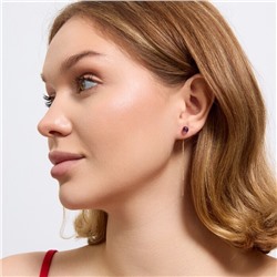 Серьги протяжки ювелирная бижутерия коллекция "Дубай", покрытие позолота, вставка: искусственный камень цвета хамелеон, арт.314.929